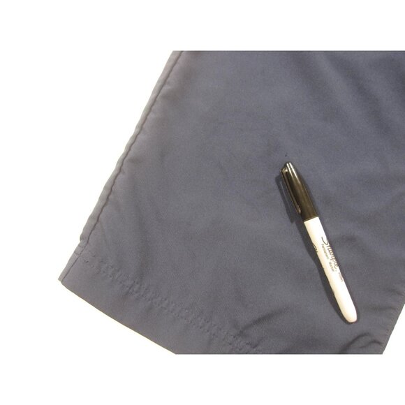 Y2K Vtg Nike Team Track Pants Navy Blue Women's XXL Windbreaker Active (MP534) - Picture 7 of 7